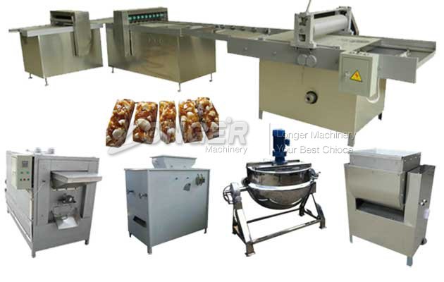 peanut brittle production line