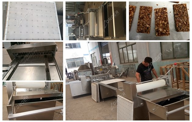 peanut candy bar making machine manufacturer