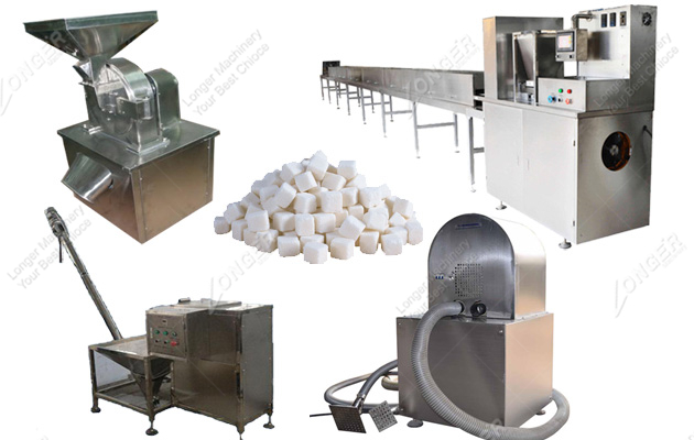 Cube sugar production line