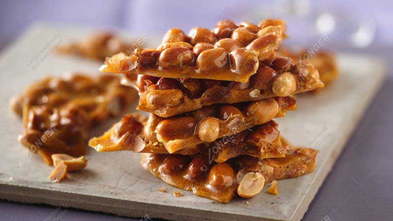 Old-fashioned peanut brittle