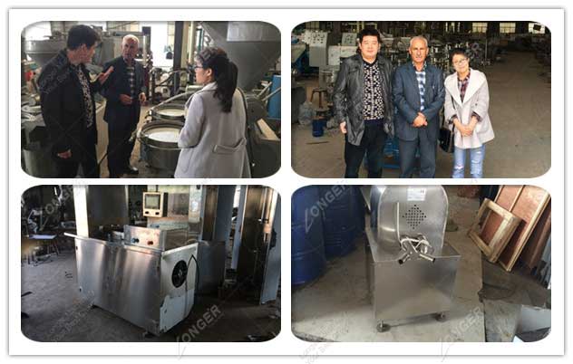 Customers Visit Our Sugar Cubes Making Line Factory